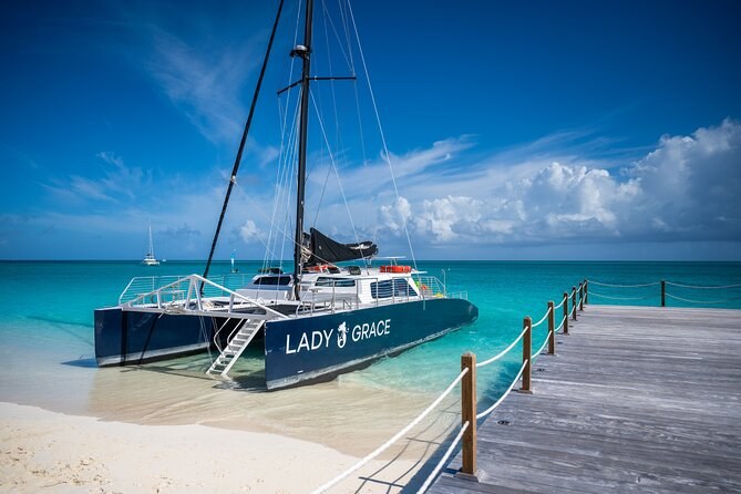 Grace Bay Luxury Catamaran Reef Snorkel Sail